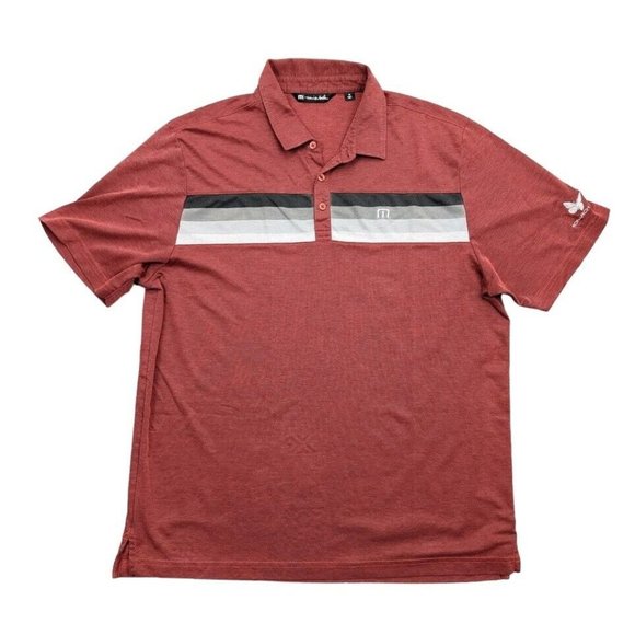 Travis Mathew Golf Polo Shirt XL Monarch Beach Dana Point California Pima Cotton - Picture 2 of 7